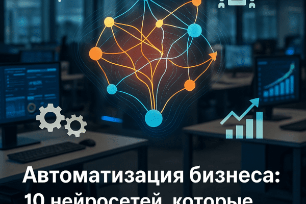 Автоматизация бизнеса: 10 нейросетей, которые спасут вас от рутинной работы и увеличат прибыль
