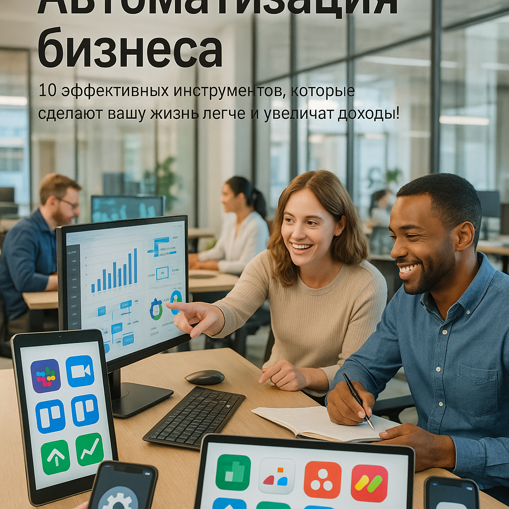 Автоматизация бизнеса: 10 эффективных инструментов, которые сделают вашу жизнь легче и увеличат доходы!
