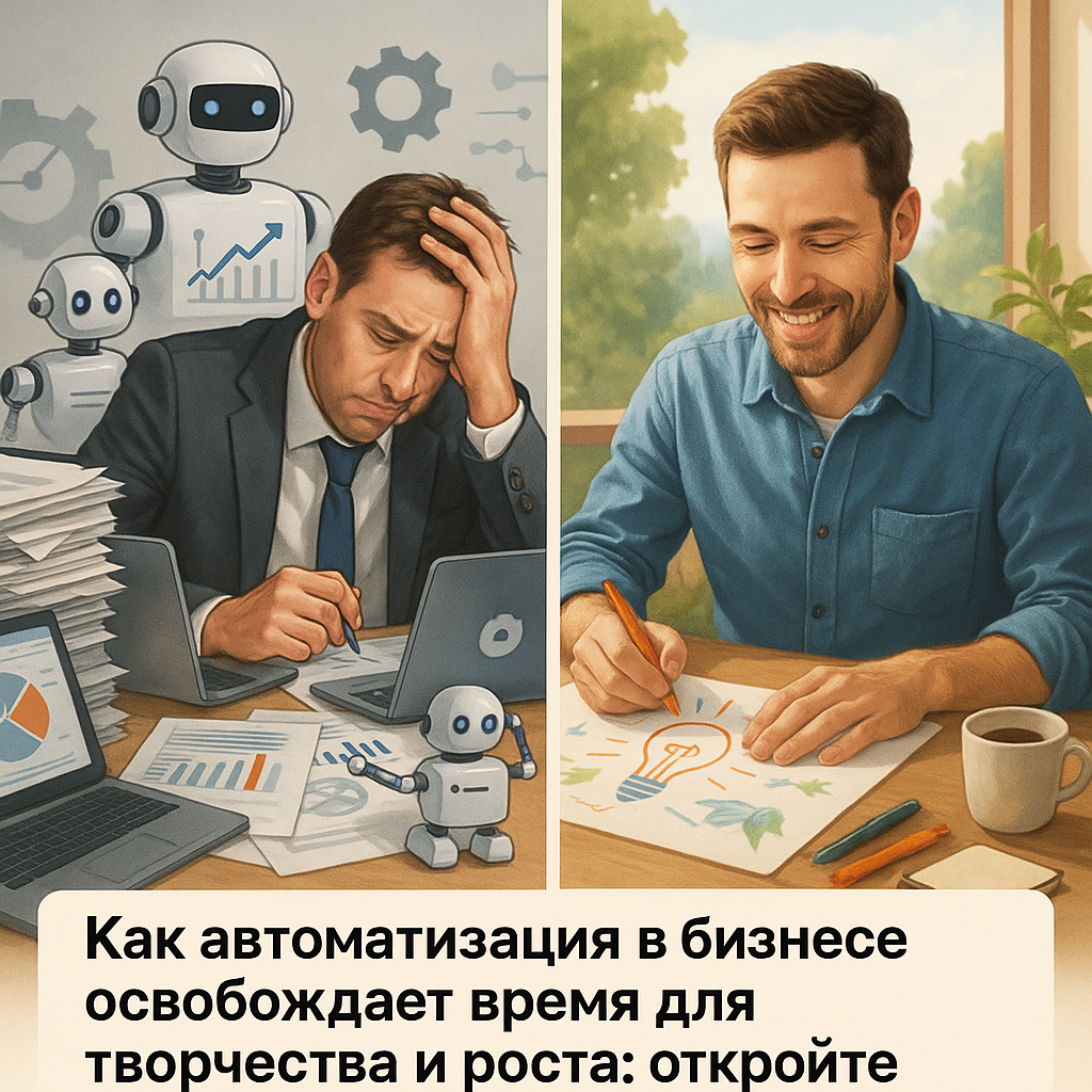 Как автоматизация в бизнесе освобождает время для творчества и роста: откройте секреты эффективного подхода!