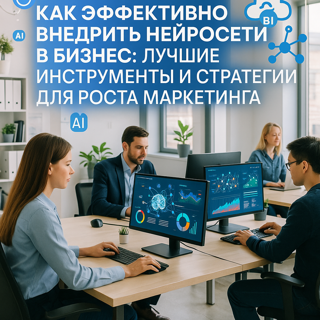 Как эффективно внедрить нейросети в бизнес: лучшие инструменты и стратегии для роста маркетинга