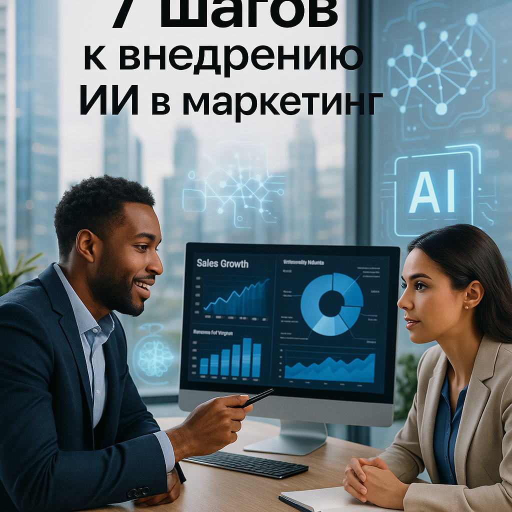 Как нейросети могут сделать ваш бизнес успешным: 7 шагов к внедрению ИИ в маркетинг и аналитику