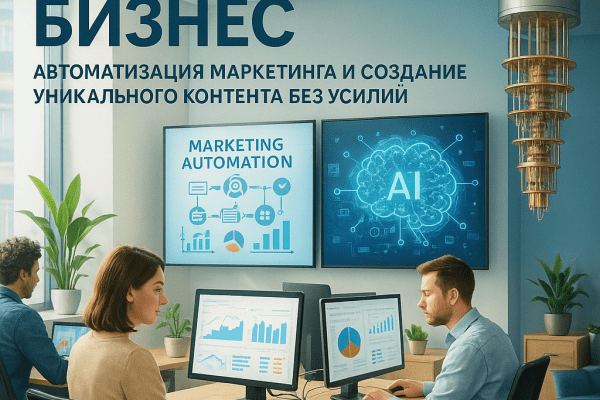Как нейросети трансформируют бизнес: автоматизация маркетинга и создание уникального контента без усилий Как нейросети трансформируют бизнес: автоматизация маркетинга и создание уникального контента без усилий