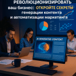 Как нейросети могут революционизировать ваш бизнес: откройте секреты генерации контента и автоматизации маркетинга