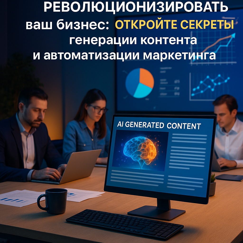 Как нейросети могут революционизировать ваш бизнес: откройте секреты генерации контента и автоматизации маркетинга