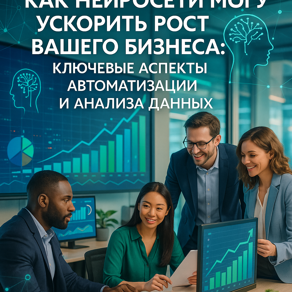 Как нейросети могут ускорить рост вашего бизнеса: ключевые аспекты автоматизации и анализа данных
