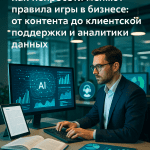 Как нейросети меняют правила игры в бизнесе: от контента до клиентской поддержки и аналитики данных