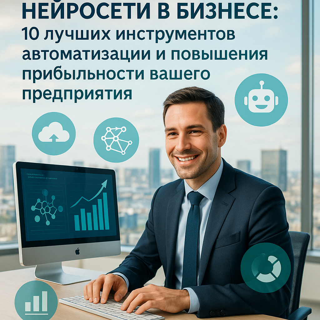 Нейросети в бизнесе: 10 лучших инструментов для автоматизации и повышения прибыльности вашего предприятия
