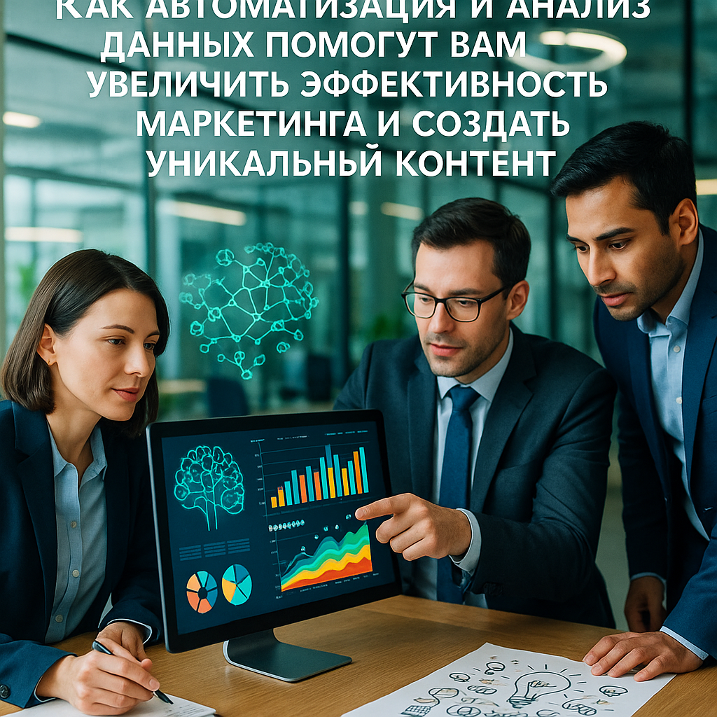 Нейросети в бизнесе: как автоматизация и анализ данных помогут вам увеличить эффективность маркетинга и создать уникальный контент