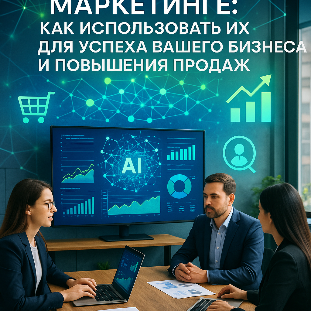 Нейросети в маркетинге: как использовать их для успеха вашего бизнеса и повышения продаж