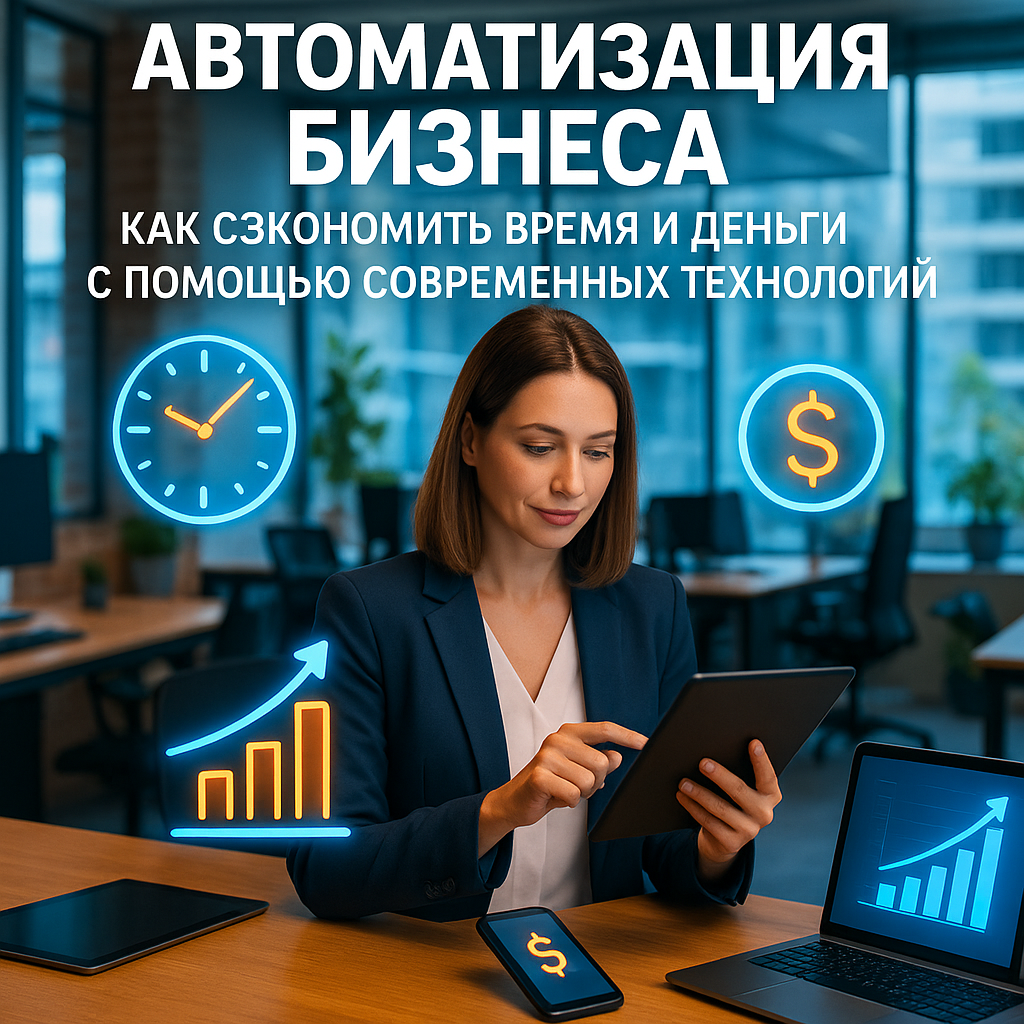 Автоматизация бизнеса: как сэкономить время и деньги с помощью современных технологий