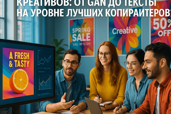 Как генеративные модели революционизируют создание рекламных креативов: от GAN до текстов на уровне лучших копирайтеров