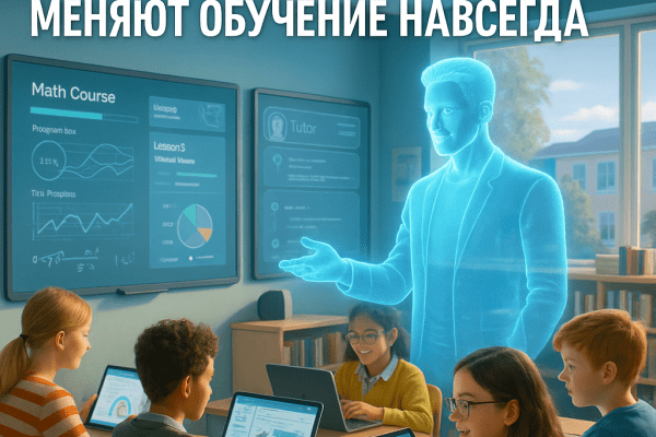 ИИ в образовании: как персонализированные курсы и умные наставники меняют обучение навсегда