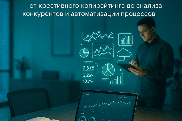 Как нейросети GPT меняют маркетинг: от креативного копирайтинга до анализа конкурентов и автоматизации процессов