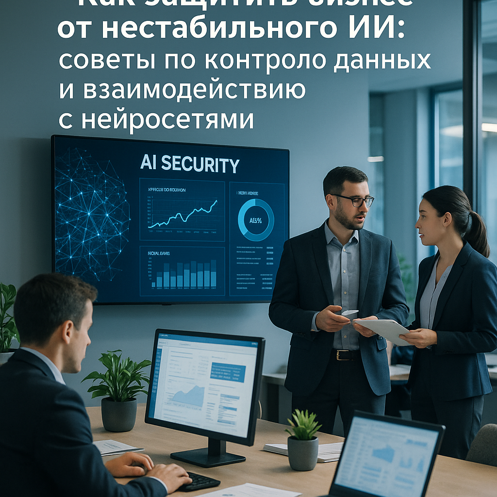 Как защитить бизнес от нестабильного ИИ: советы по контролю данных и взаимодействию с нейросетями