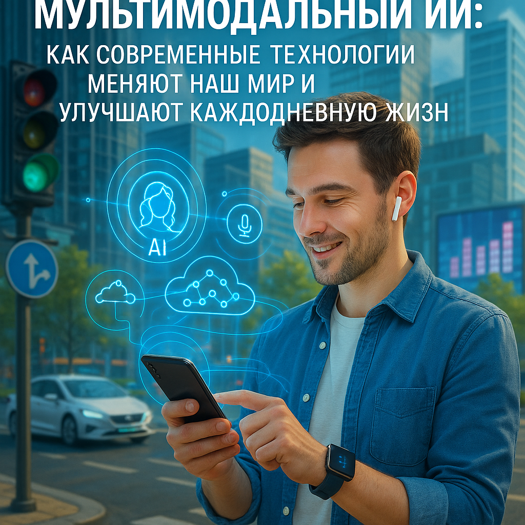 Мультимодальный ИИ: как современные технологии меняют наш мир и улучшают каждодневную жизнь Мультимодальный ИИ: как современные технологии меняют наш мир и улучшают каждодневную жизнь
