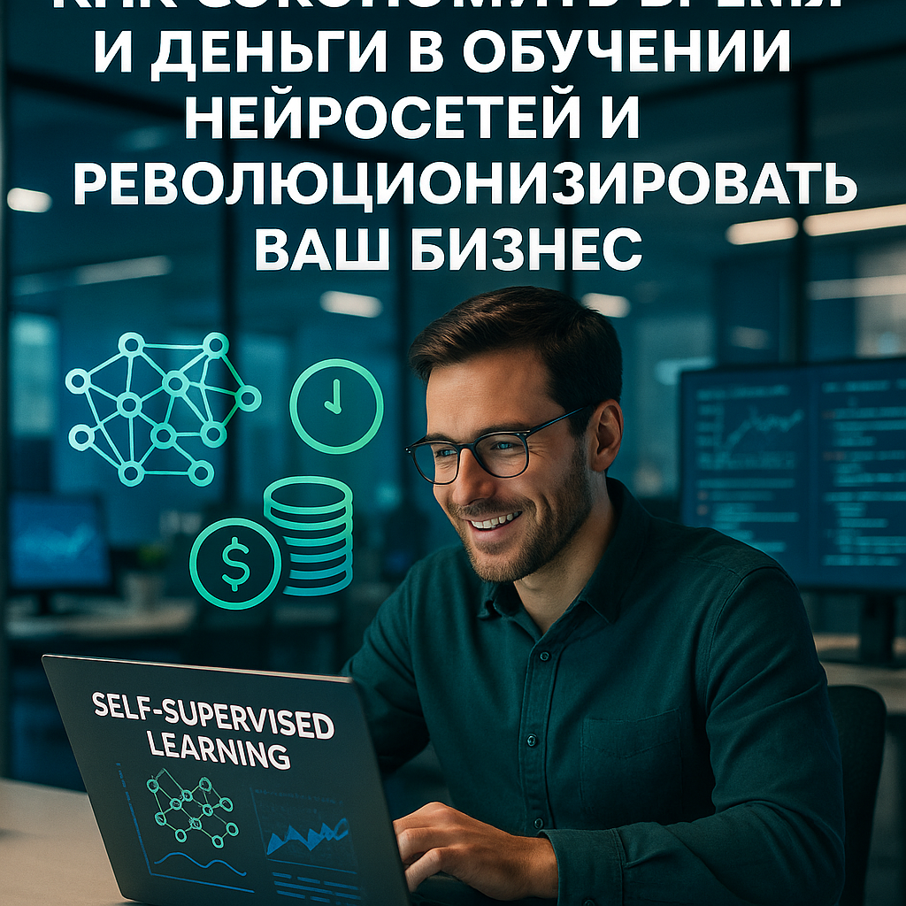 Self-supervised learning: как сэкономить время и деньги в обучении нейросетей и революционизировать ваш бизнес
