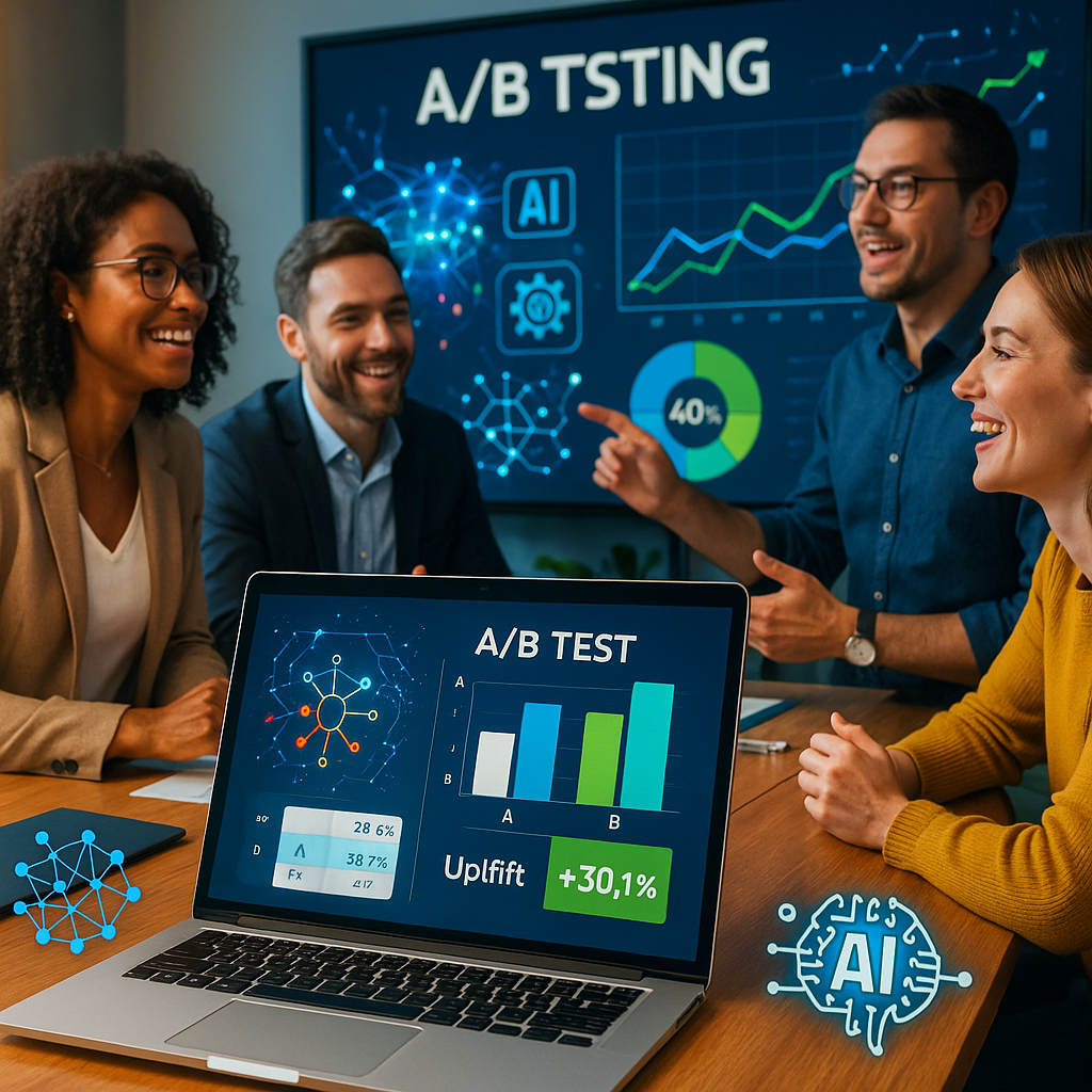Как с помощью A/B тестирования увеличить прибыль вашего бизнеса на 30%: секреты успеха в ИИ