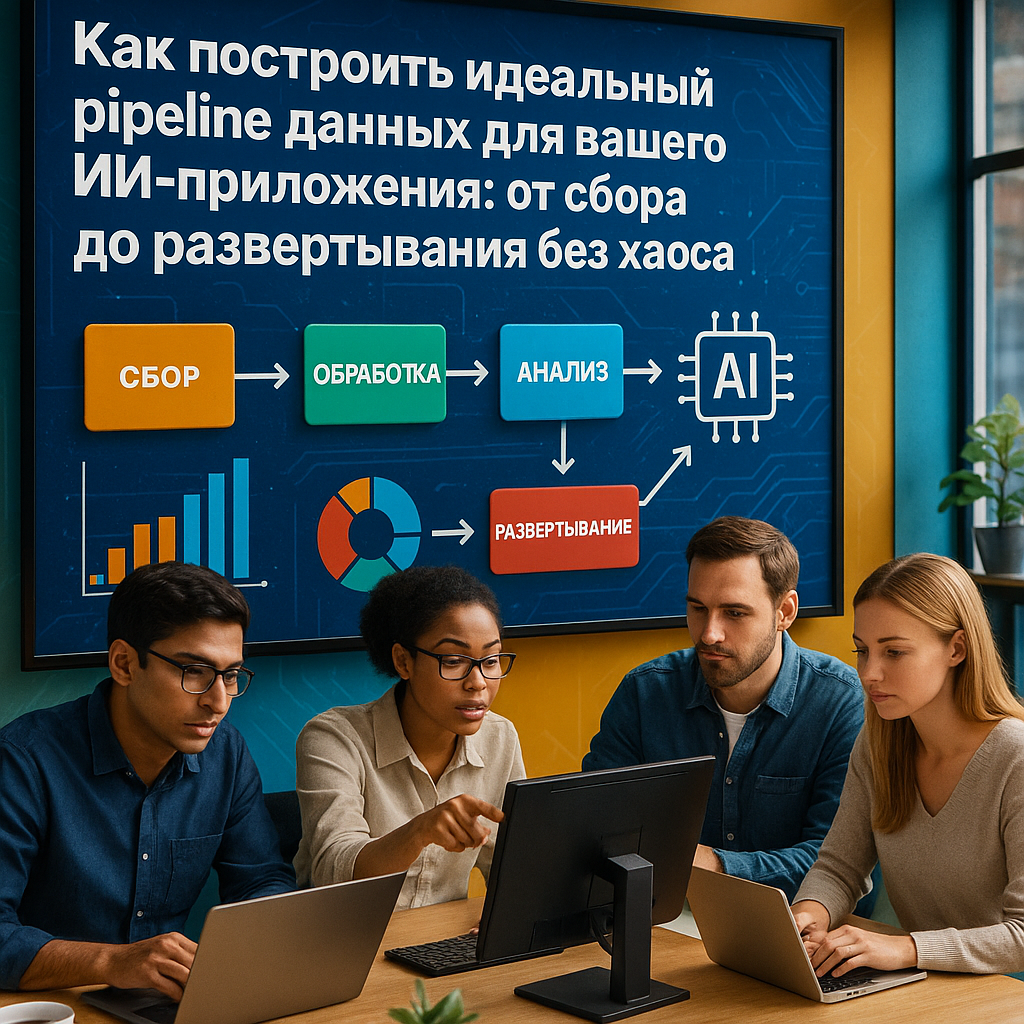 Как построить идеальный pipeline данных для вашего ИИ-приложения: от сбора до развертывания без хаоса