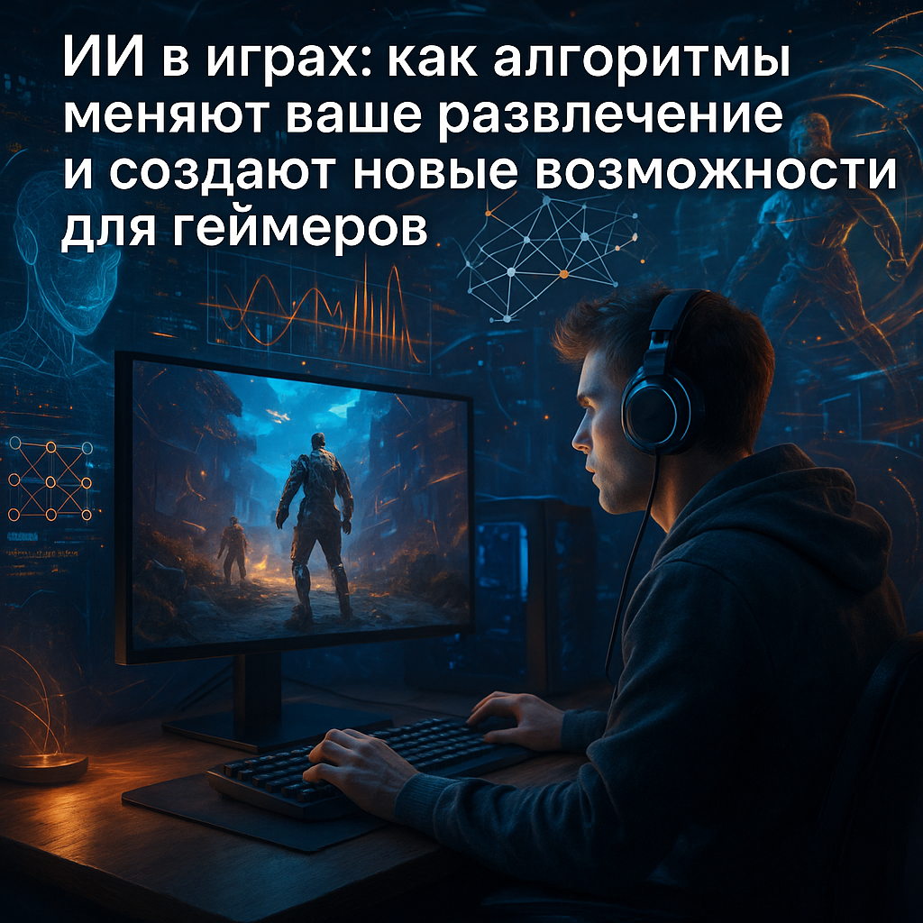 ИИ в играх: как алгоритмы меняют ваше развлечение и создают новые возможности для геймеров