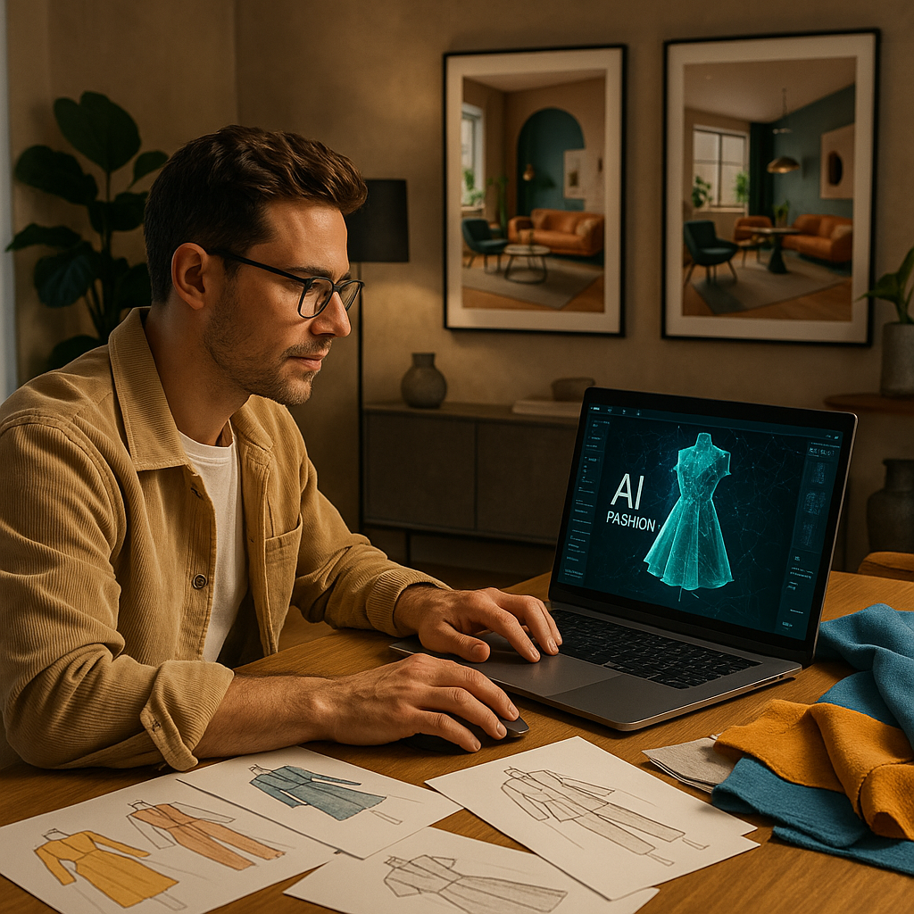 ИИ и мода: как нейросети революционизируют дизайн одежды и интерьеров