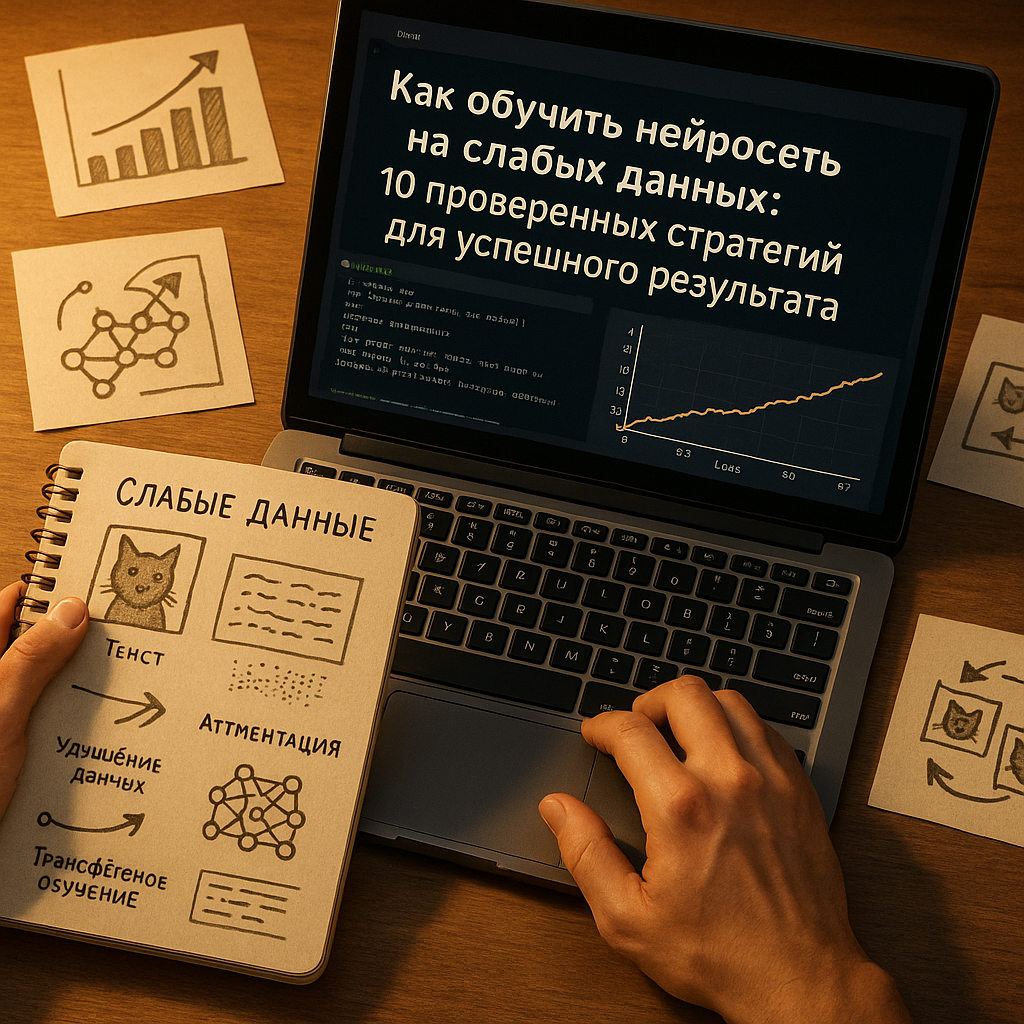 Как обучить нейросети на слабых данных: 10 проверенных стратегий для успешного результата
