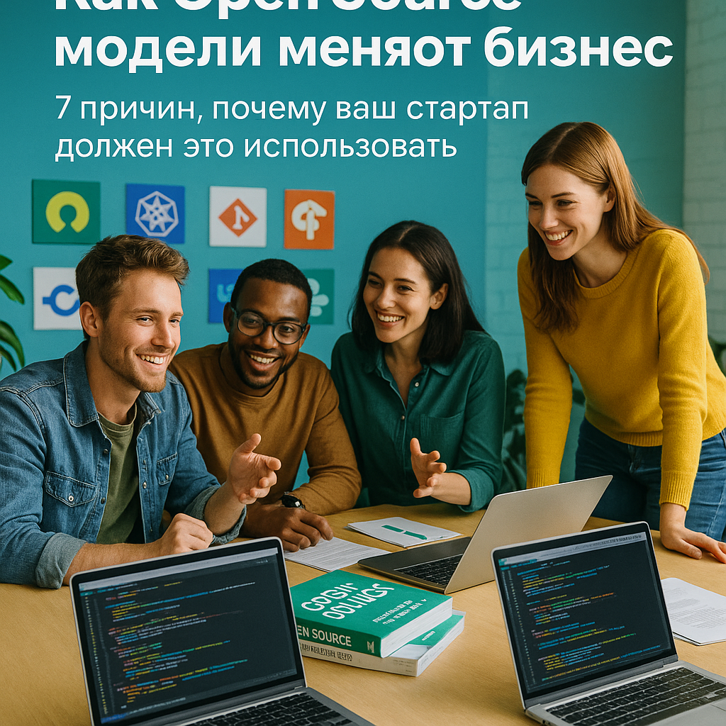 Как Open Source модели меняют бизнес: 7 причин, почему ваш стартап должен это использовать