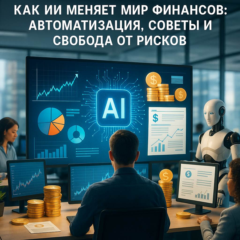 Как ИИ меняет мир финансов: автоматизация, советы и свобода от рисков