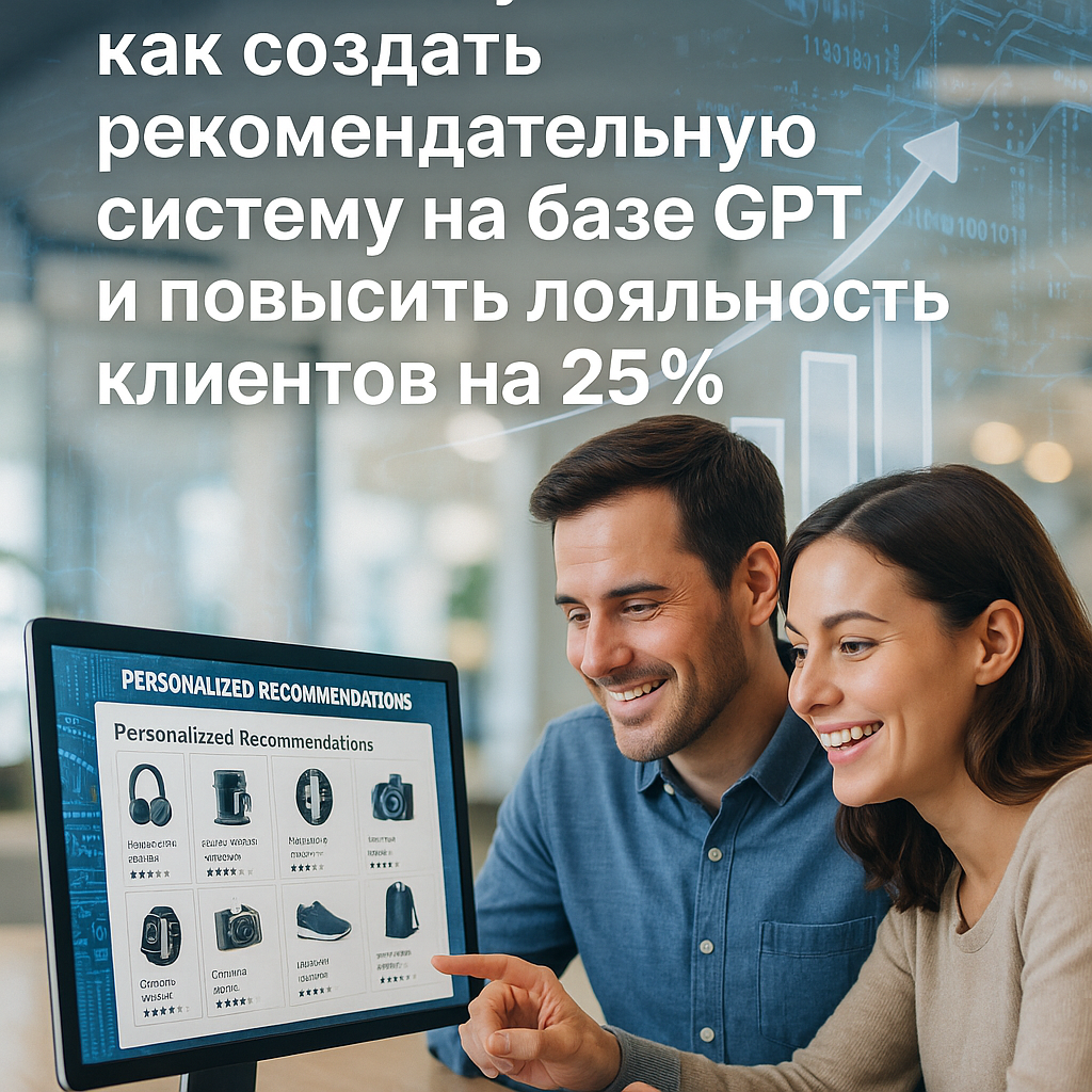 Как создать рекомендательную систему на базе GPT и повысить лояльность клиентов на 25%