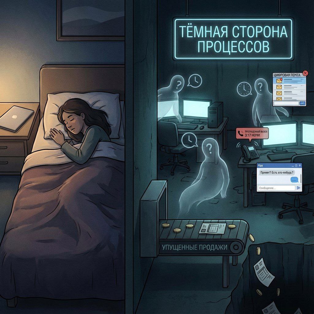 Твой бизнес ночью: как противостоять потерям и не упустить клиентов, пока ты спишь