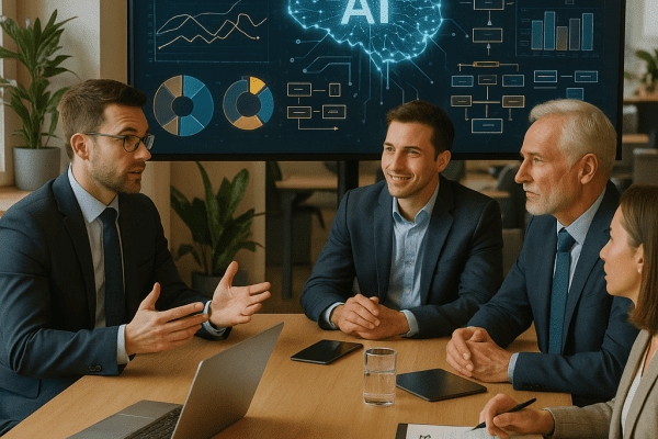 Внедрение ИИ в бизнес: 10 шагов к эффективной стратегии для роста и автоматизации процессов