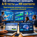 Как оптимально проводить A/B тесты для ИИ-контента: практическое руководство для успешного увеличения конверсий