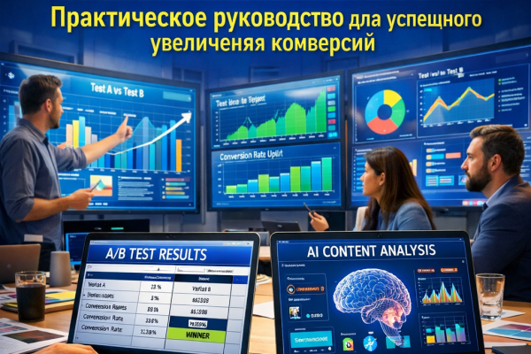 Как оптимально проводить A/B тесты для ИИ-контента: практическое руководство для успешного увеличения конверсий