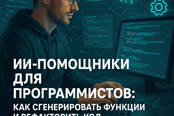 ИИ-помощники для программистов: как сгенерировать функции и рефакторить код на максимум благодаря новой магии технологий