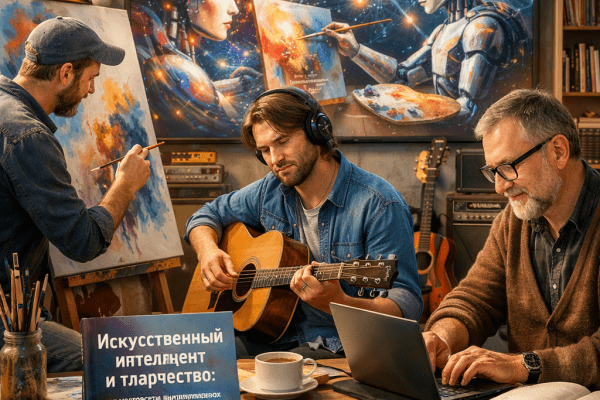 Искусственный интеллект и творчество: как нейросети вдохновляют художников, музыкантов и писателей в 2023 году