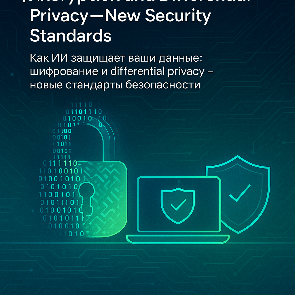 Как ИИ защищает ваши данные: шифрование и differential privacy – новые стандарты безопасности