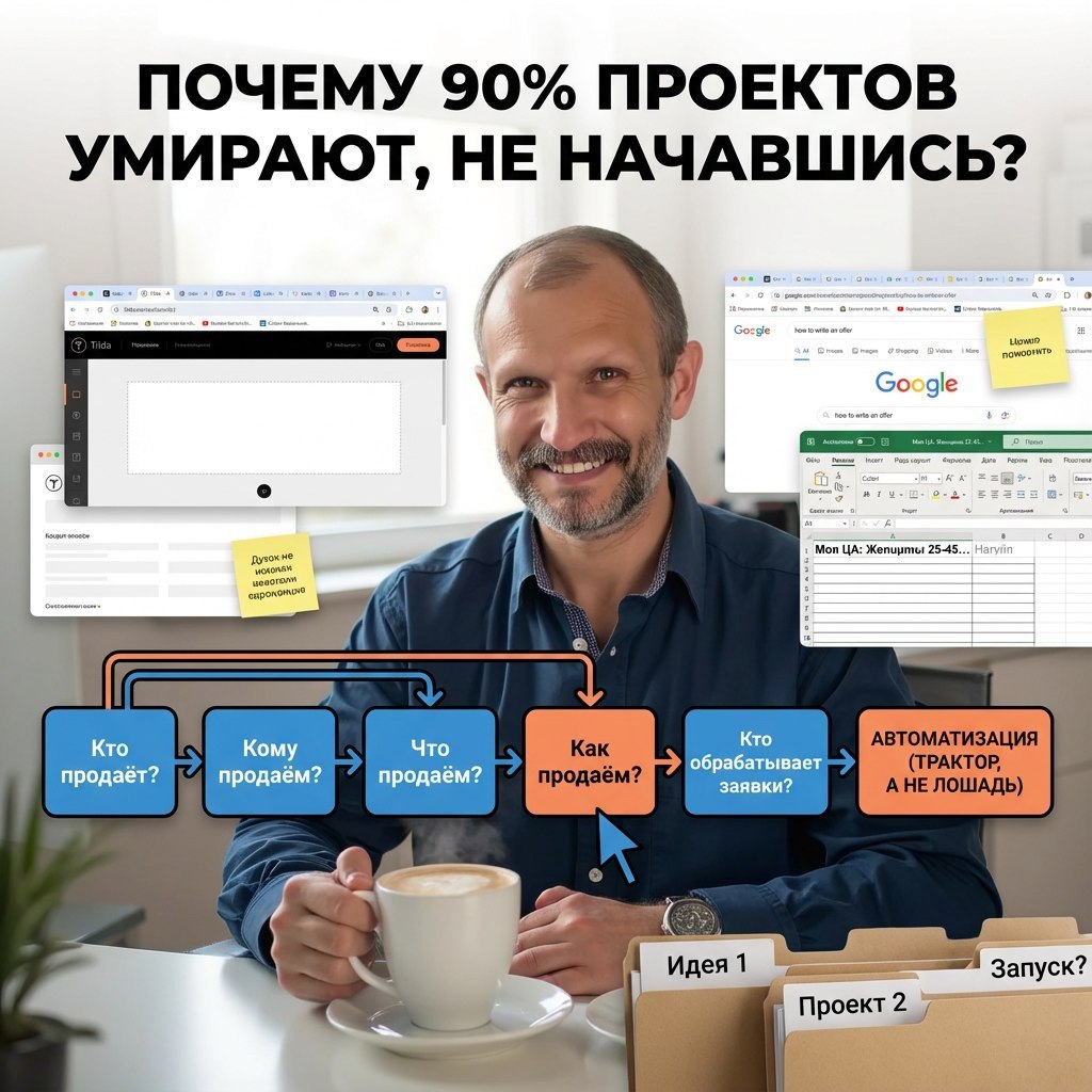 Как избежать провала и запустить бизнес за неделю: 5 шагов к успешному проекту без страданий и лишних затрат