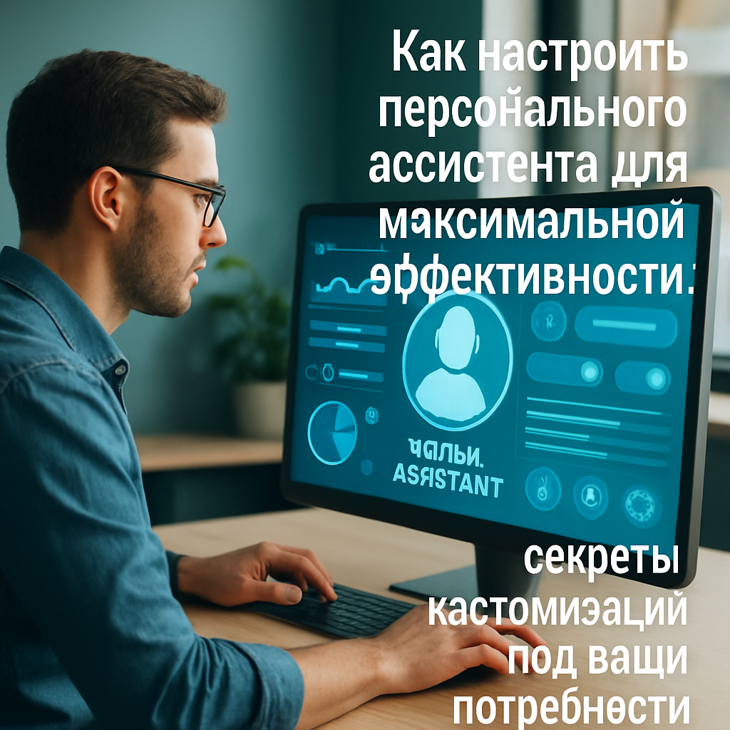 Как настроить персонального ассистента для максимальной эффективности: секреты кастомизации под ваши потребности