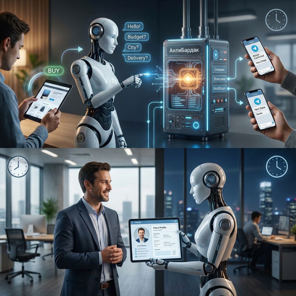 Как реализовать путь клиента с ИИ для автоматизации бизнеса и избежать потерь лидов?