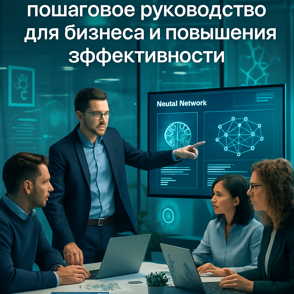 Как создать "умный продукт" на базе нейросетей: пошаговое руководство для бизнеса и повышения эффективности