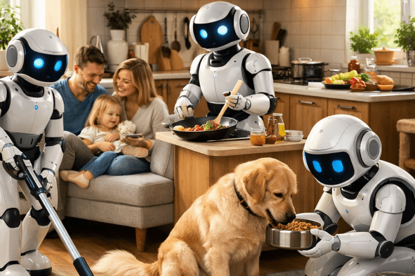 Роботы-помощники в вашем доме: откройте новый уровень комфорта и безопасности уже сегодня!