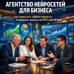 Агентство нейросетей для бизнеса: как повысить эффективность и сократить затраты на 60% уже сегодня