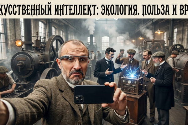 Сравнение пользы и вреда искусственного интеллекта для окружающей среды