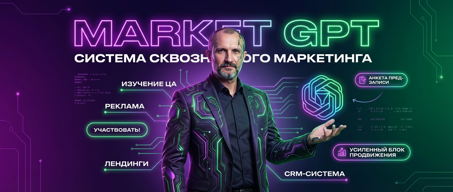 Сквозной умный маркетинг с Market GPT