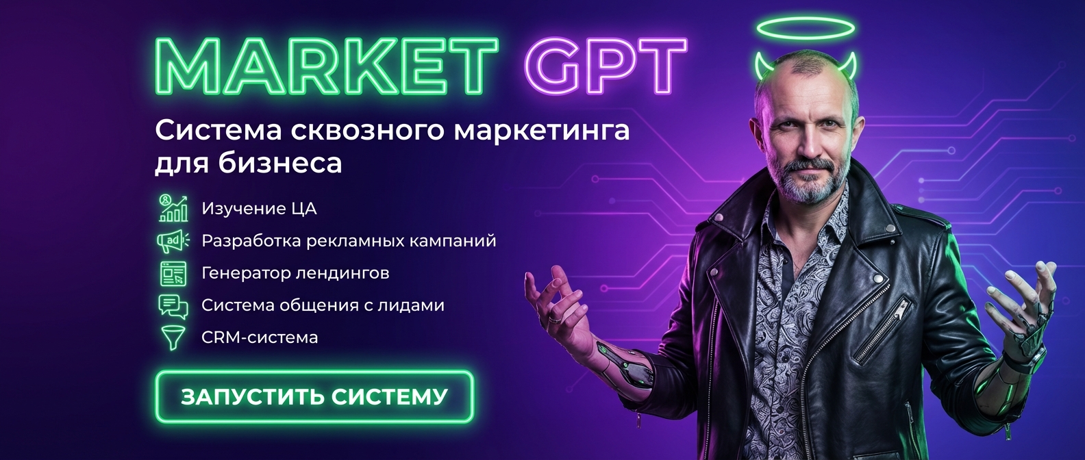 Сквозной умный маркетинг с Market GPT