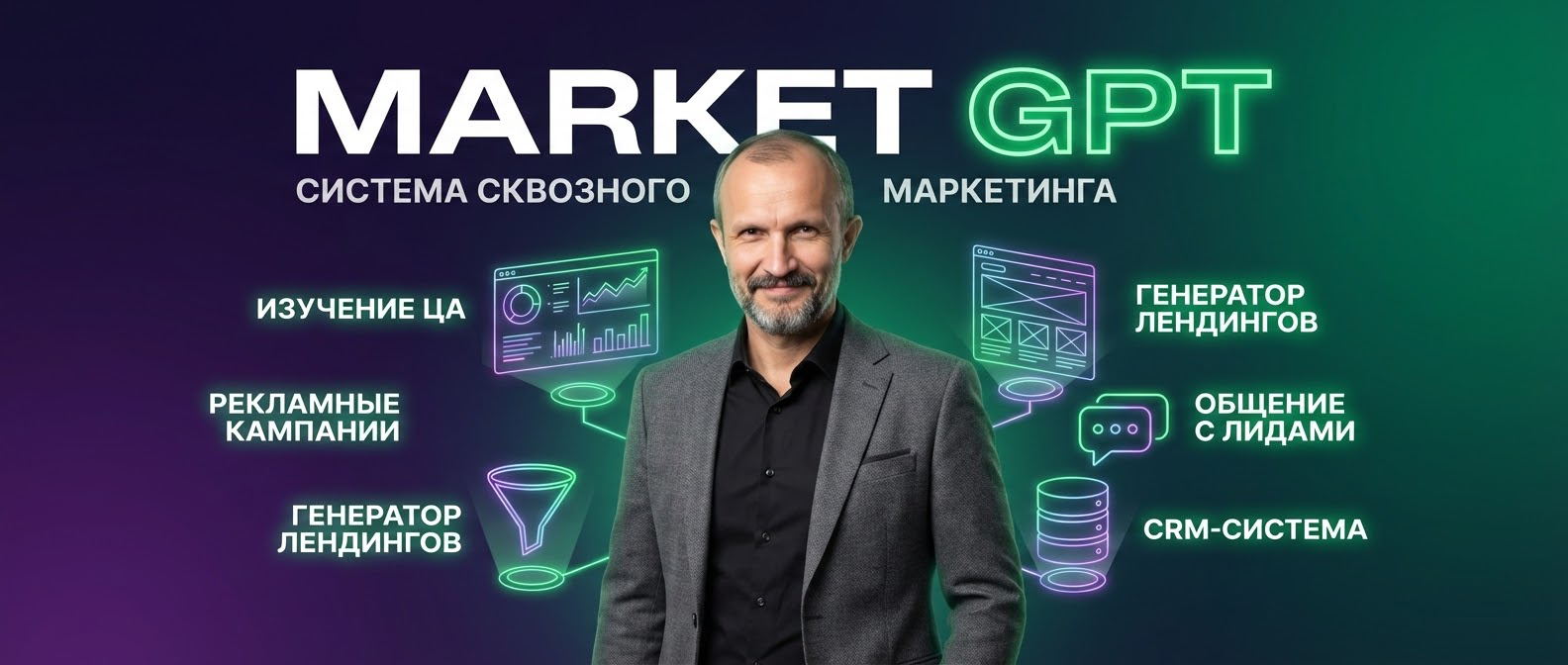 Сквозной умный маркетинг с Market GPT