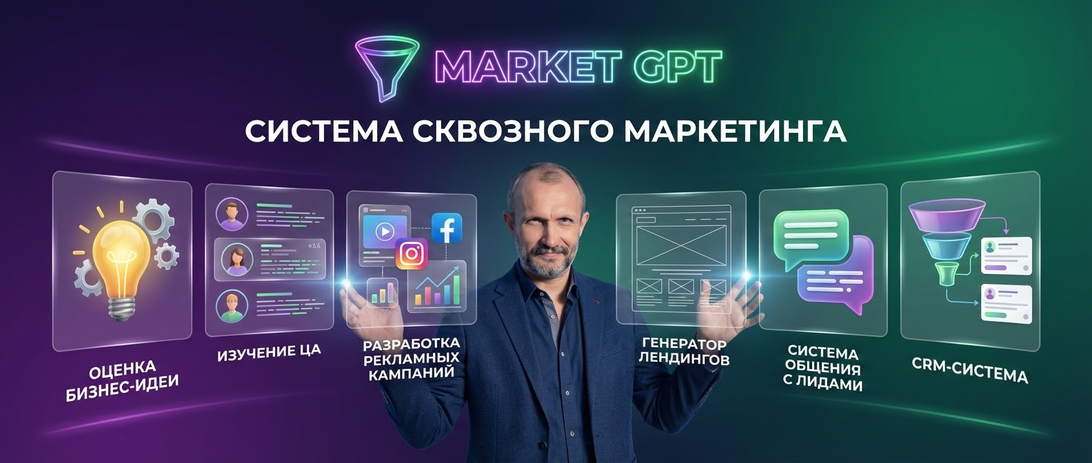 Сквозной умный маркетинг с Market GPT