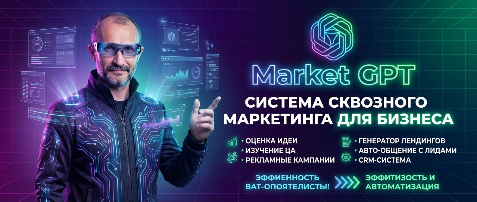Сквозной умный маркетинг с Market GPT