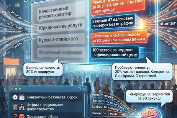 Как создать заголовок, который остановит любое объявление и привлечёт внимание?