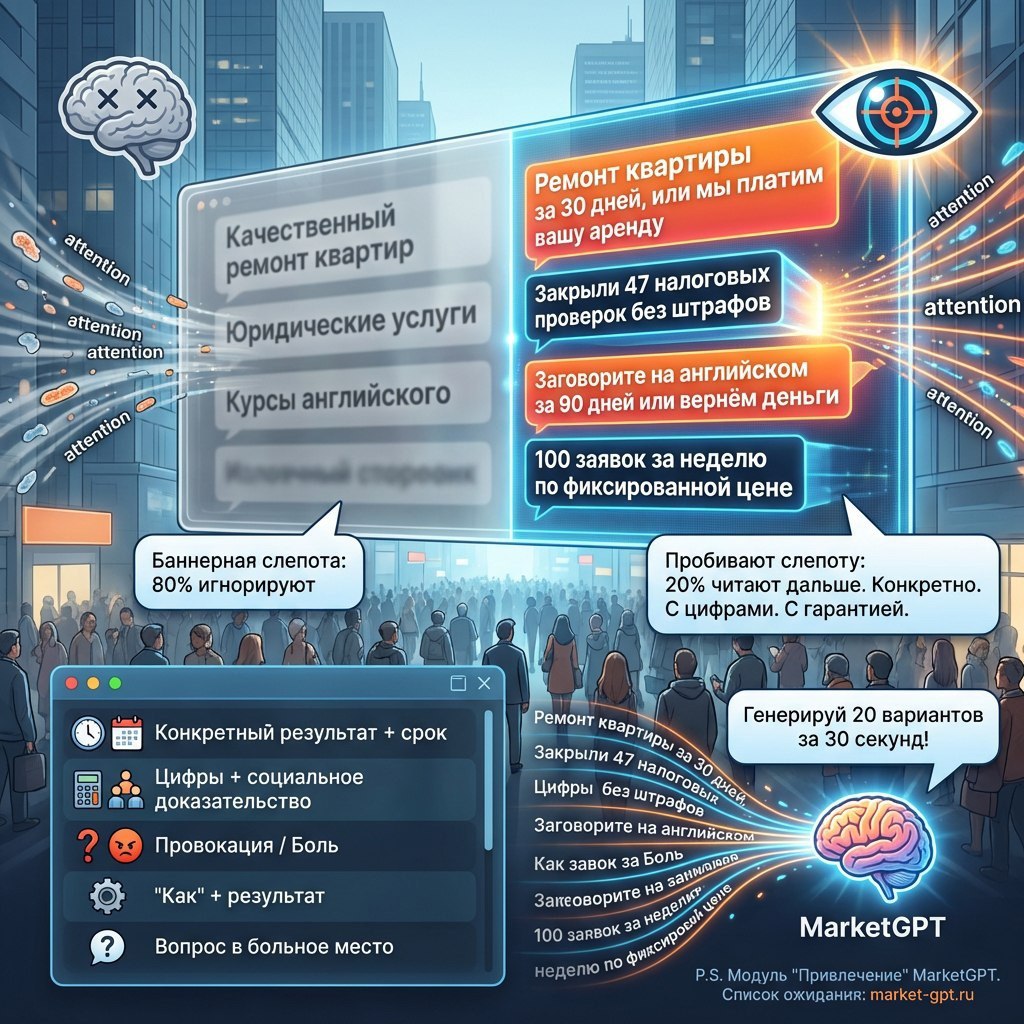Как создать заголовок, который остановит любое объявление и привлечёт внимание?