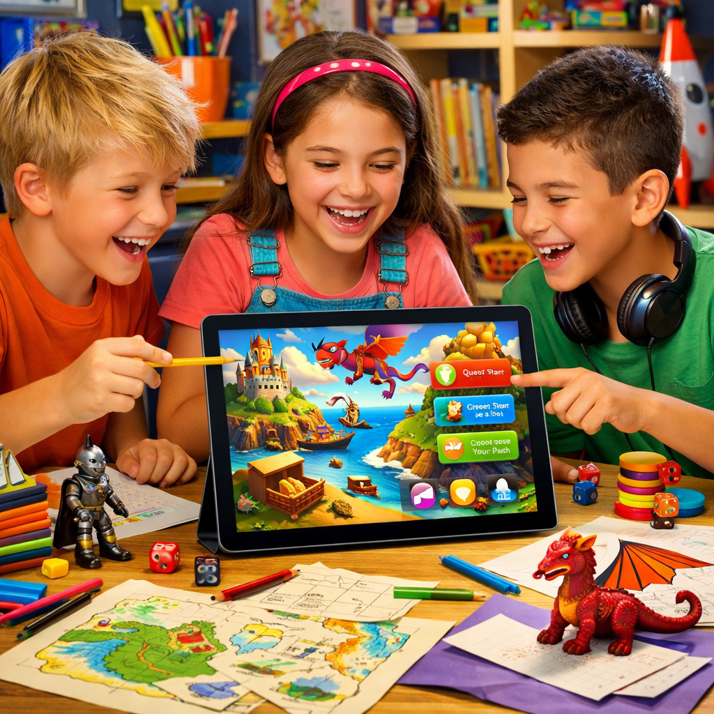 Как ИИ вдохновляет детей на творчество: создаем истории и игры вместе